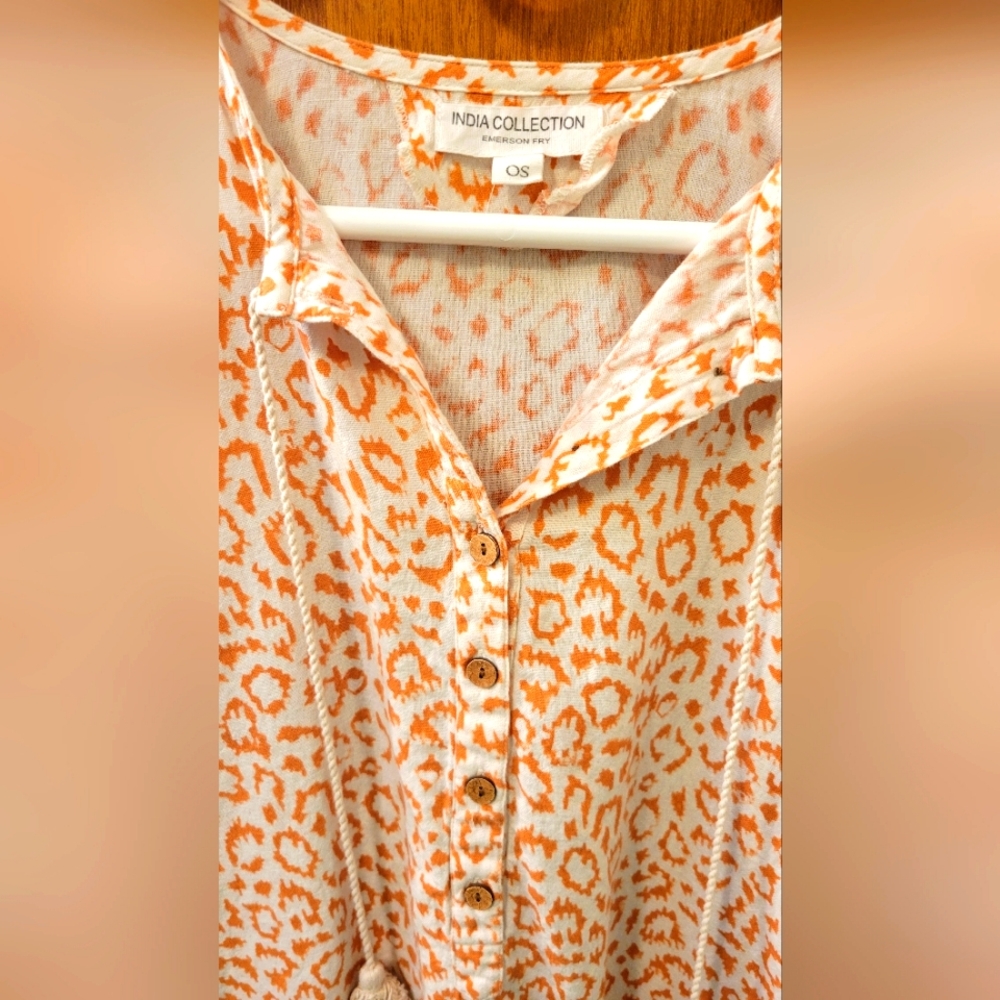 Emerson Fry - Leopard Print Tunic O/S